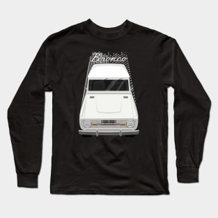 Ford Bronco 1st gen - White Long Sleeve T-Shirt